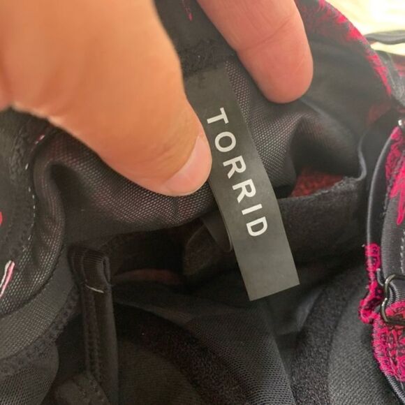 Torrid pineapple print mesh push up bikini top - Picture 7 of 9